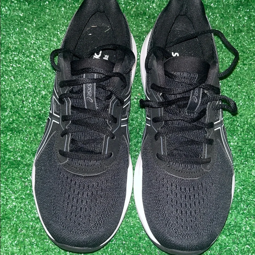 ASICS Gel-Contend 9 Women's 9.5 - Black/White AmpliFoam - Picture 2 of 6